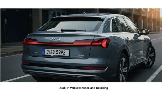 2021 Audi e-tron — Audi e-tron inspection detailing