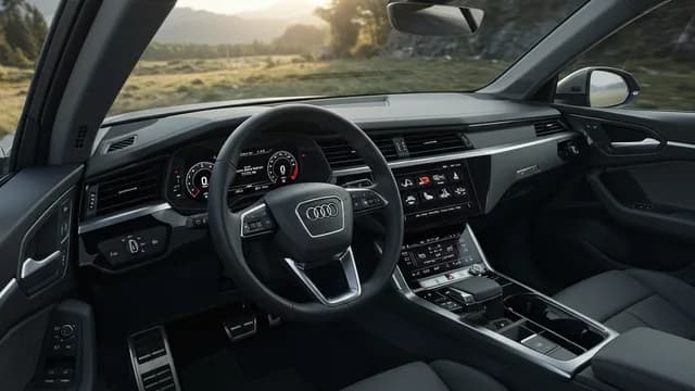 2021 Audi e-tron — Audi e-tron instrument cluster noise