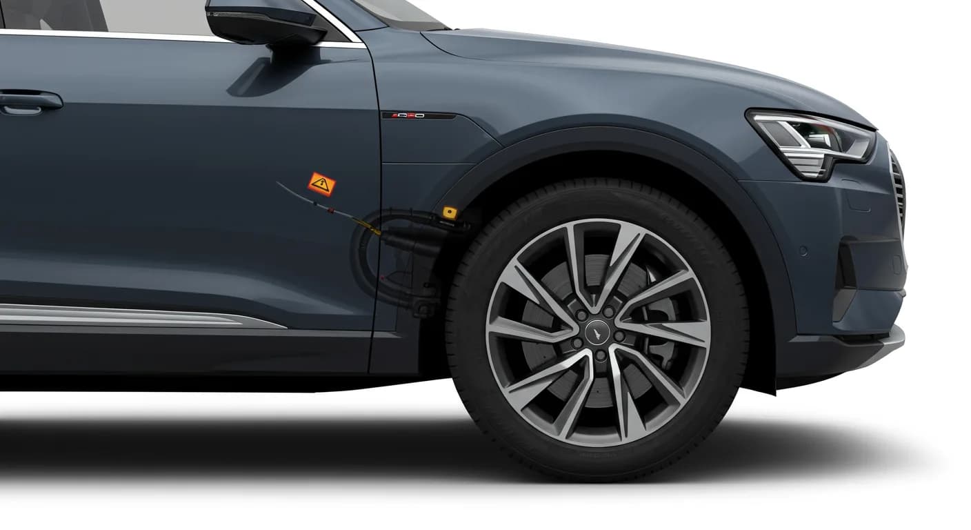 2021 Audi e-tron — Audi e-tron air suspension malfunction