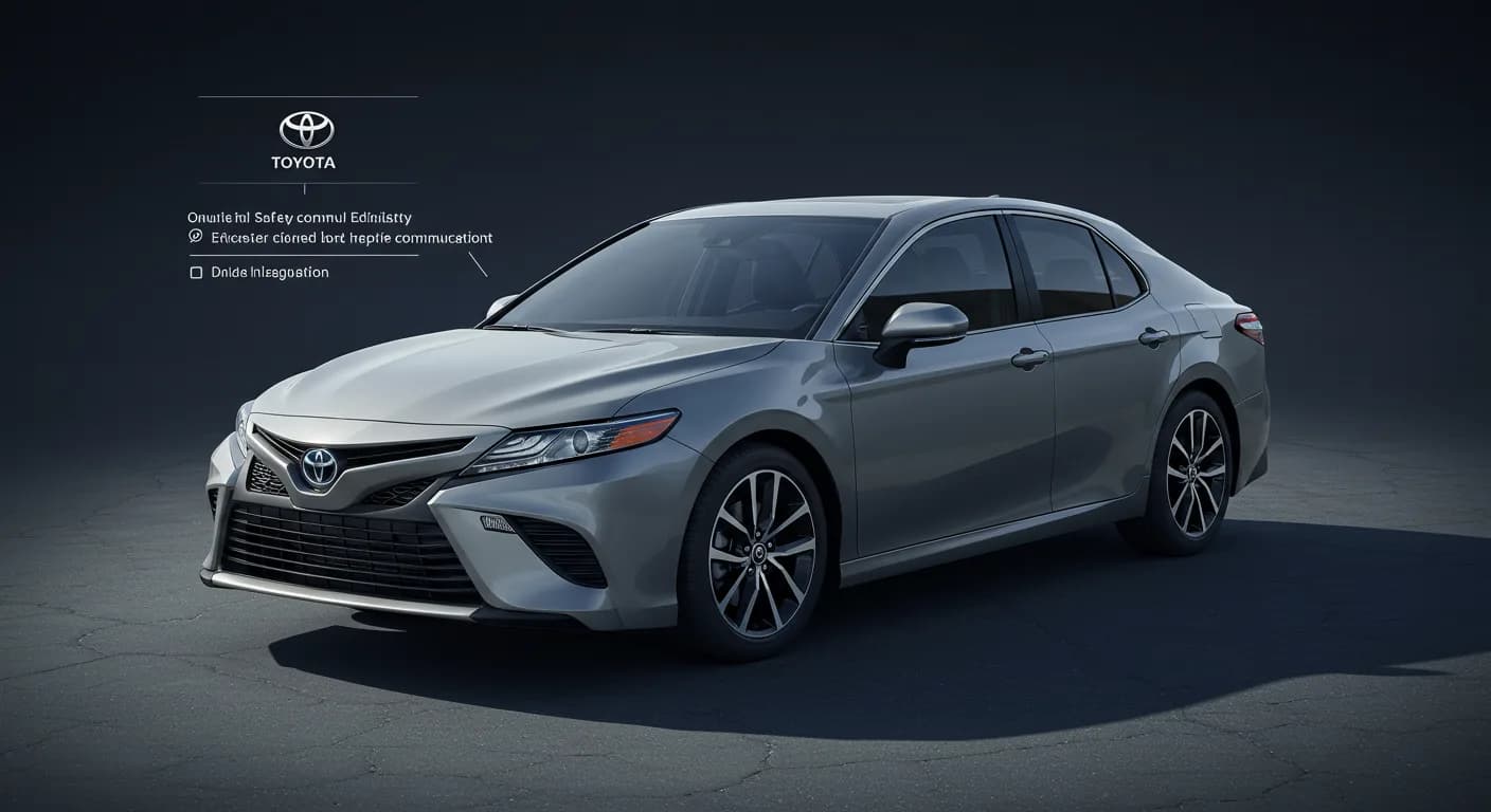 2021 TOYOTA Camry — Toyota Entune 3.0 initialization