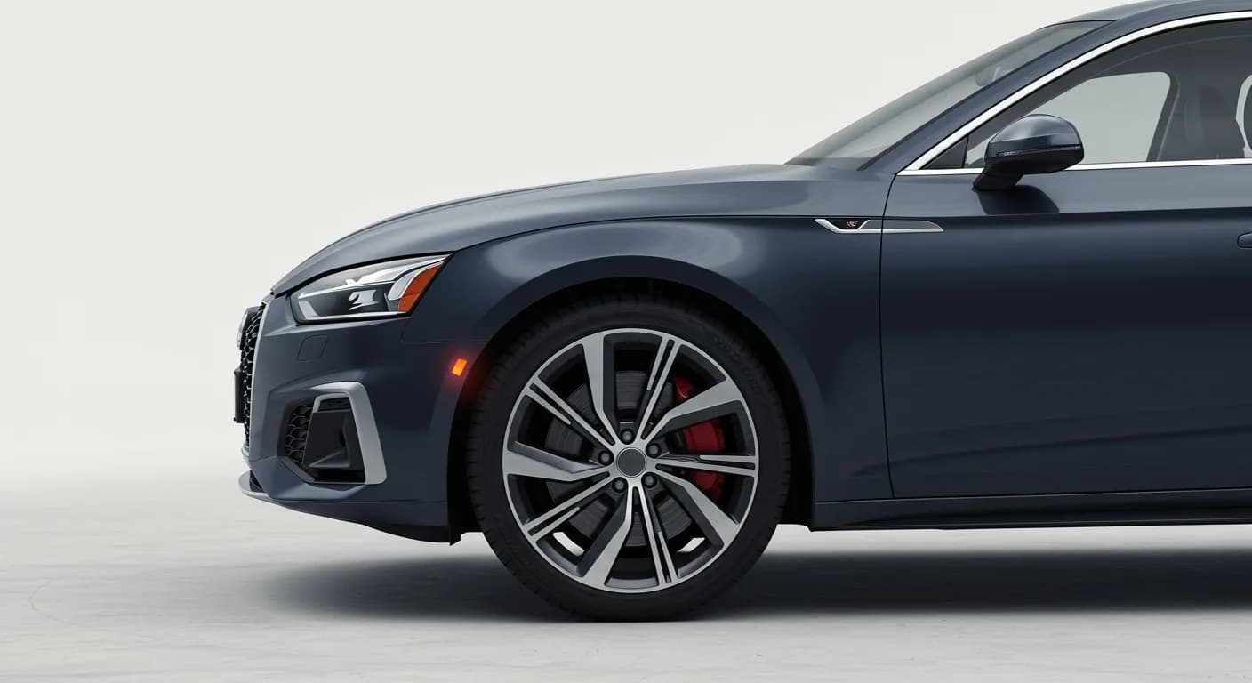 2021 Audi A5 — 2021 Audi A5 front end noise