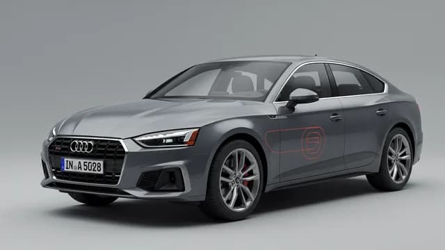 2021 Audi A5 — Audi A5 pre sense restricted message