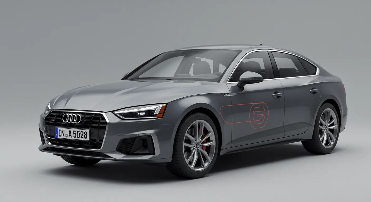 2021 Audi A5 — Audi A5 pre sense restricted message