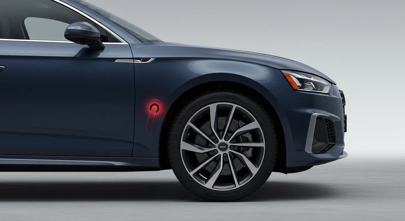 2021 Audi A5 — Audi A5 front end noise