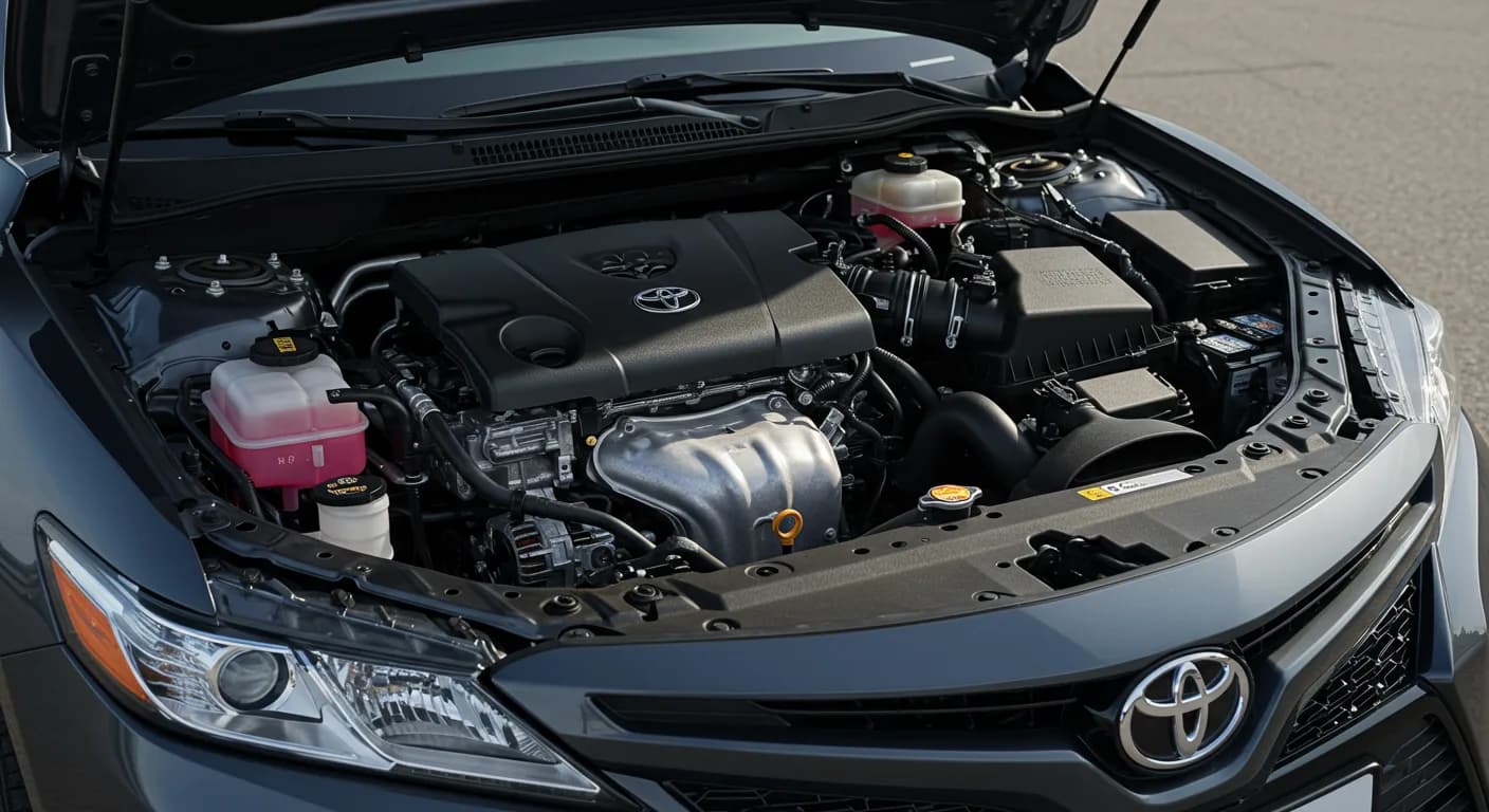 2021 TOYOTA Camry — Toyota 1234YF HVAC oil