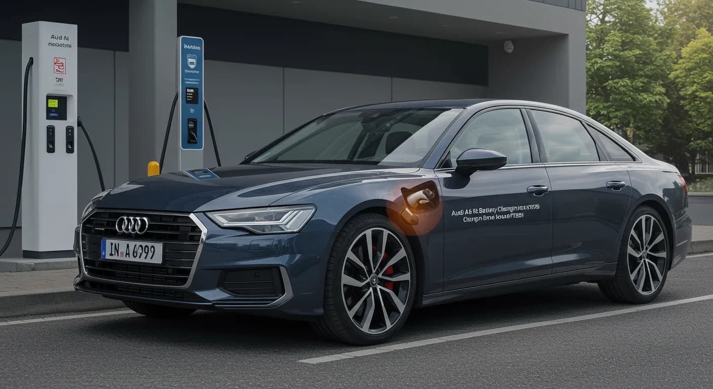 2021 Audi A6 — Audi A6 charging timer issue
