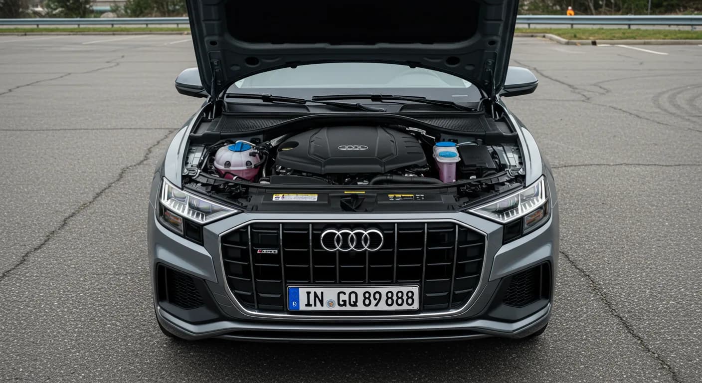 2021 Audi Q8 — Audi Q8 oil level too high