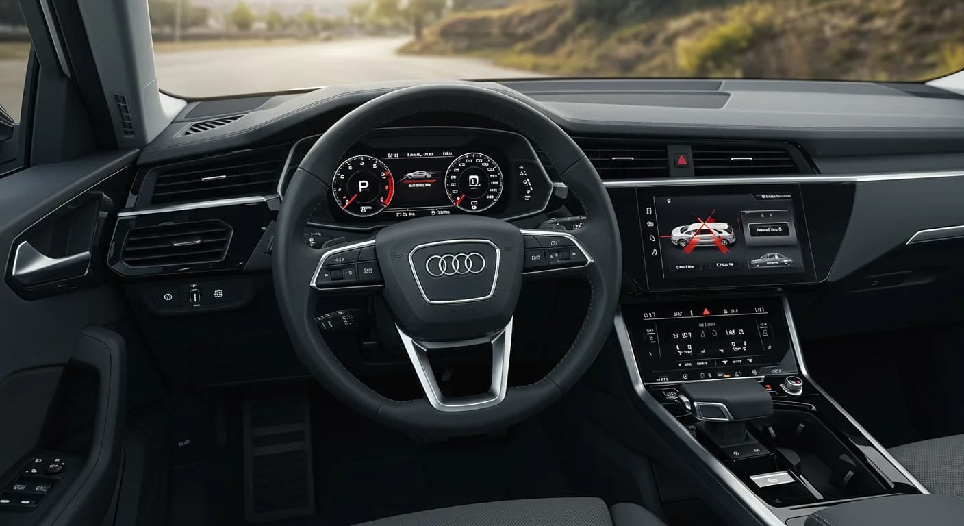 2022 Audi e-tron — Audi e-tron pre sense fault