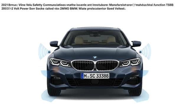 2021 BMW 330i — 2021 BMW 330i manufacturer_communication
