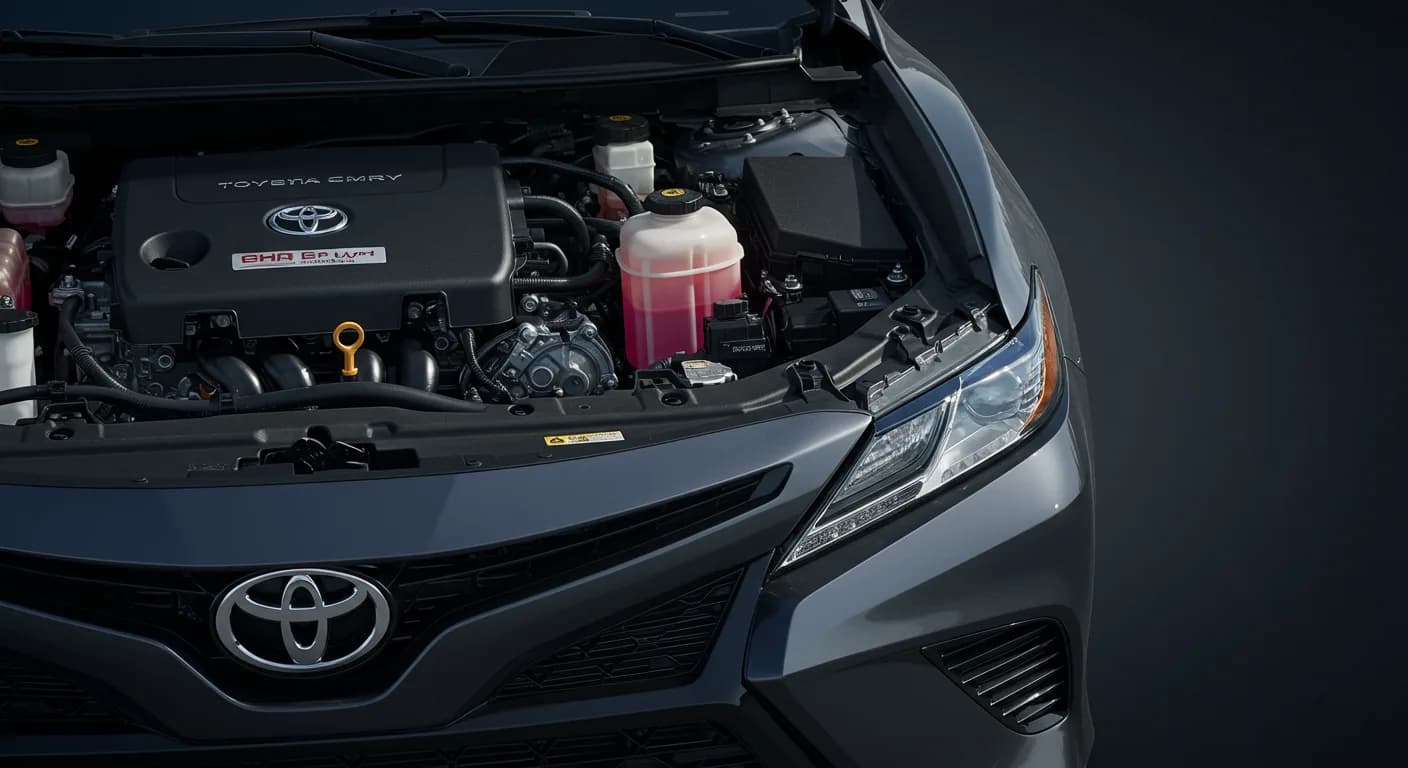 2021 TOYOTA Camry — Toyota Camry water pump leak