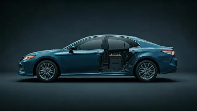 2021 TOYOTA Camry — Toyota Camry discharged battery