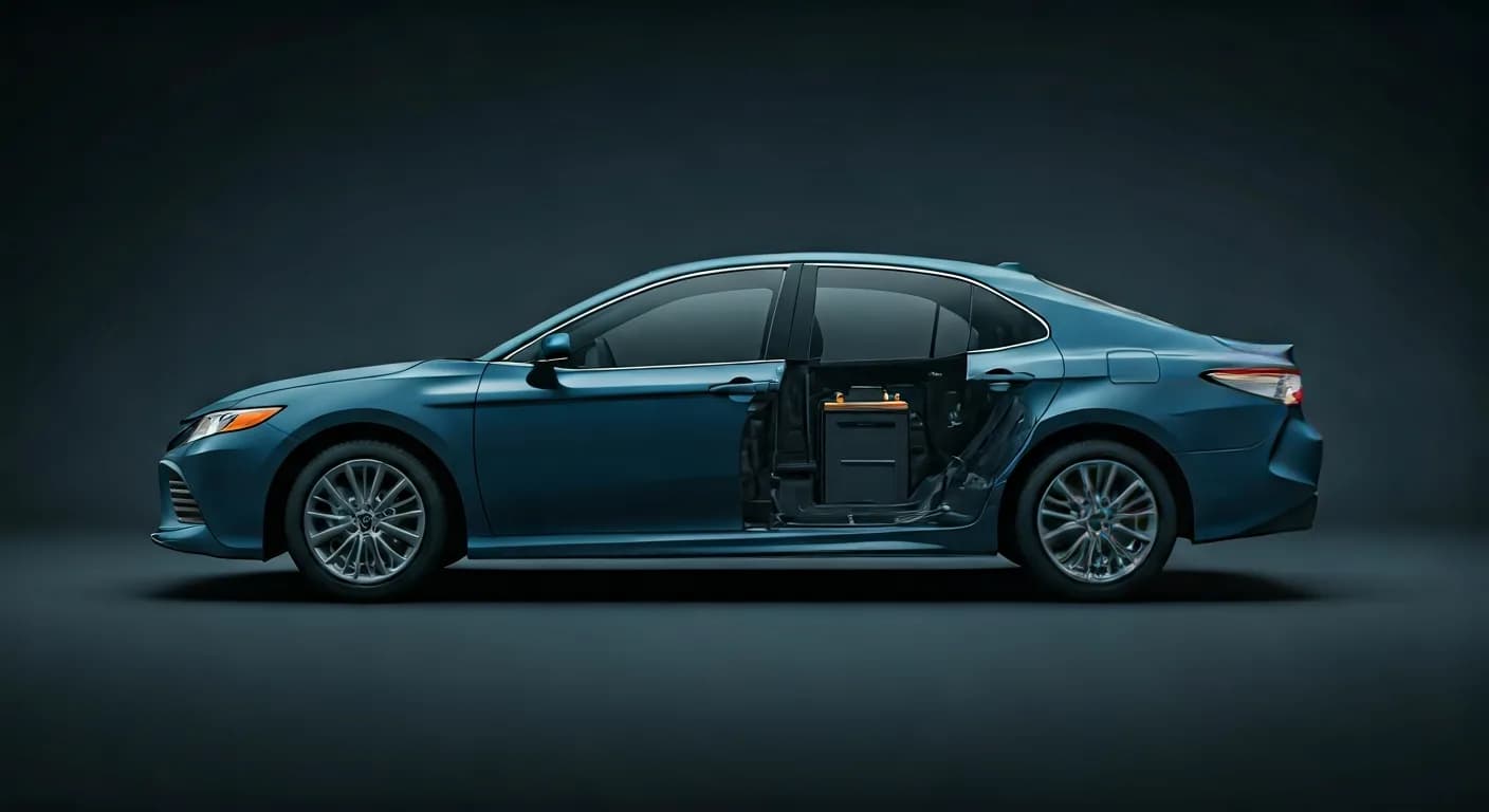 2021 TOYOTA Camry — Toyota Camry discharged battery