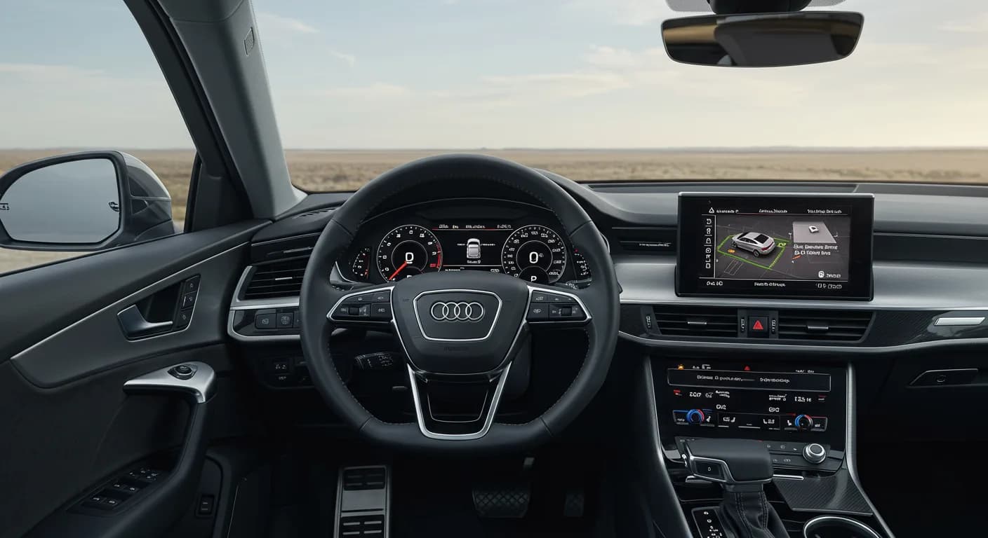 2021 Audi A6 — Audi A6 sports differential warning
