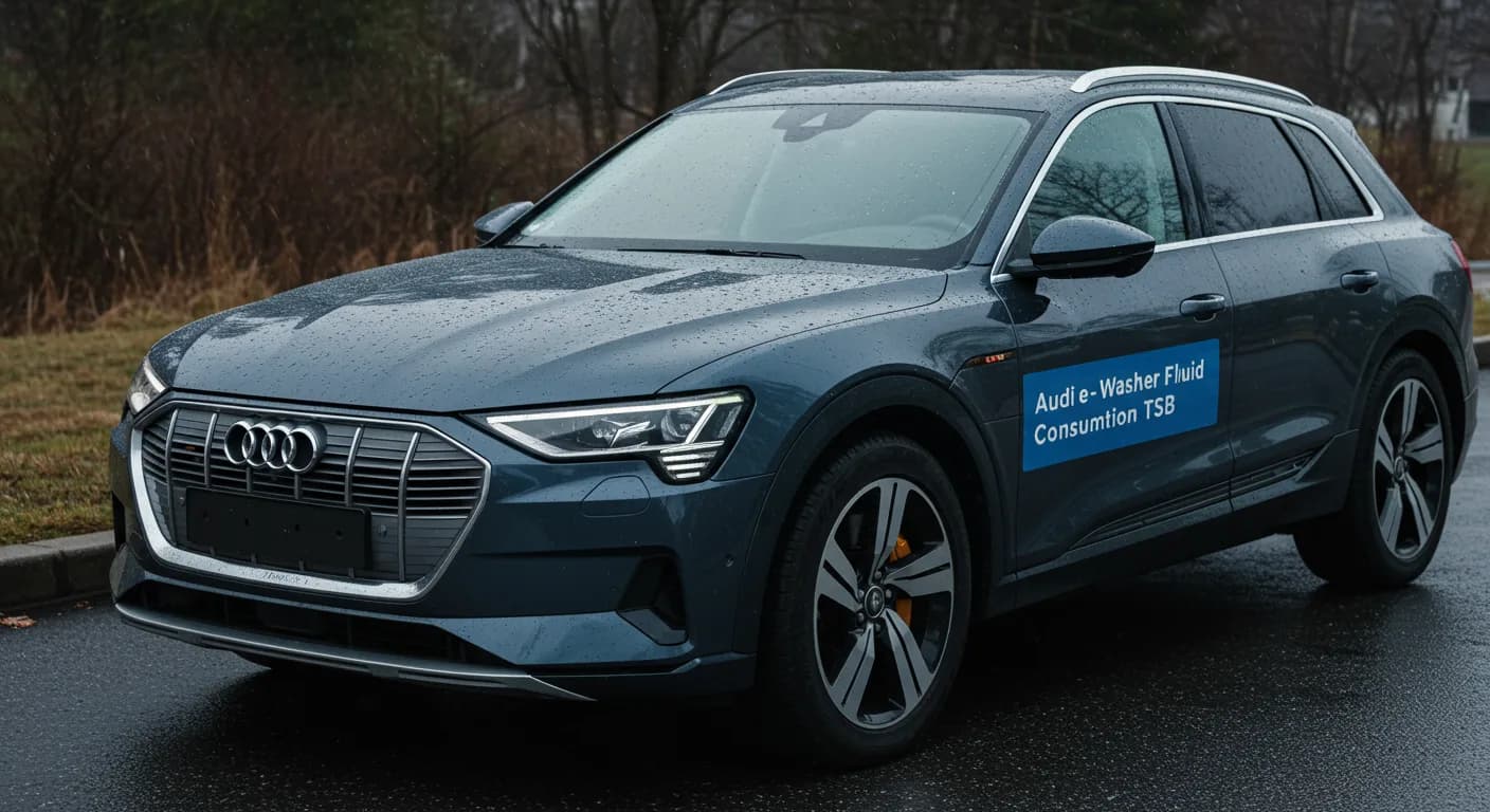 2021 Audi e-tron — Audi e-tron washer fluid