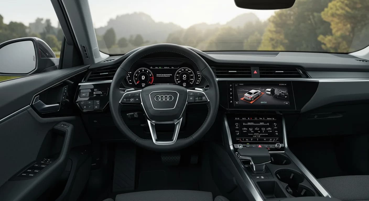 2021 Audi e-tron — Audi e-tron laser scanner alignment