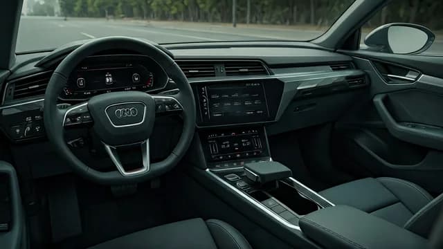 2021 Audi e-tron — Audi e-tron console noises