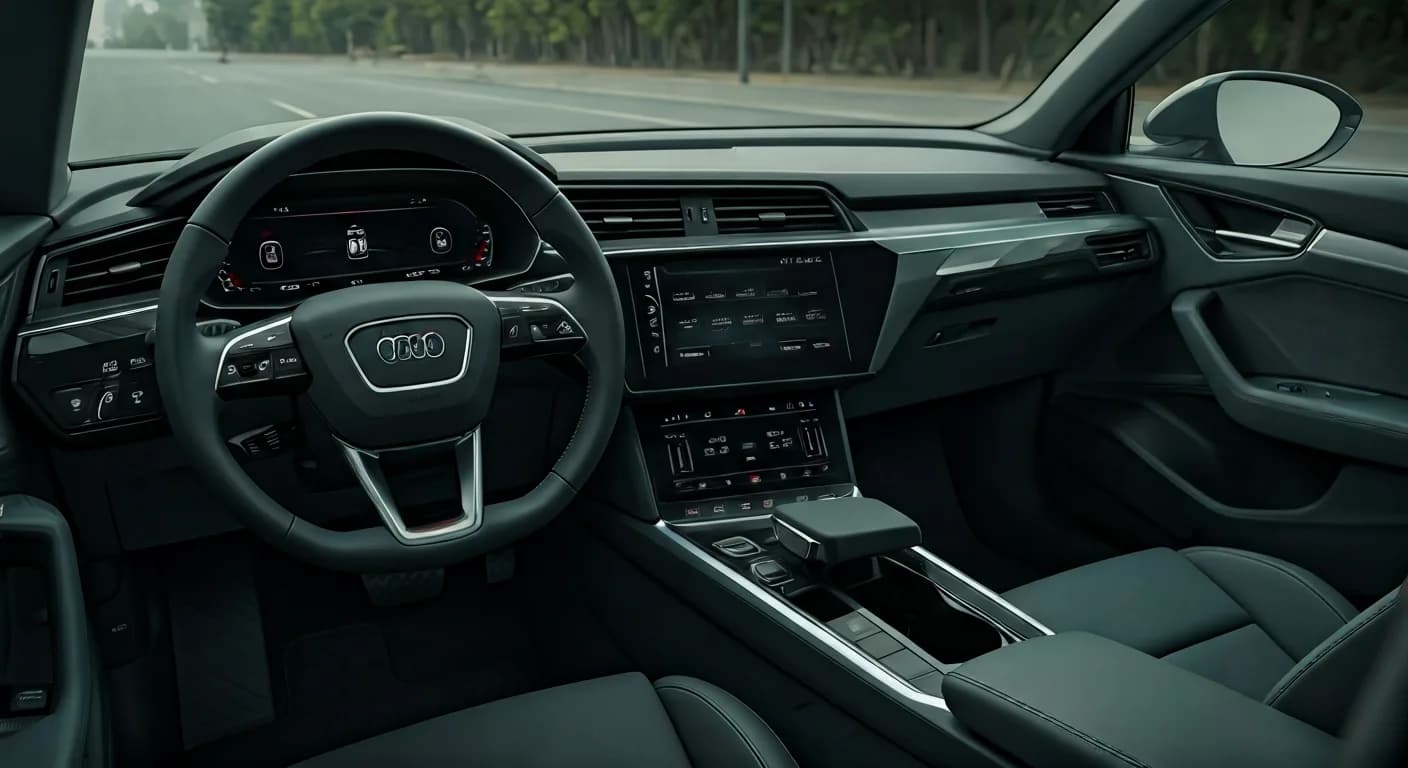 2021 Audi e-tron — Audi e-tron console noises