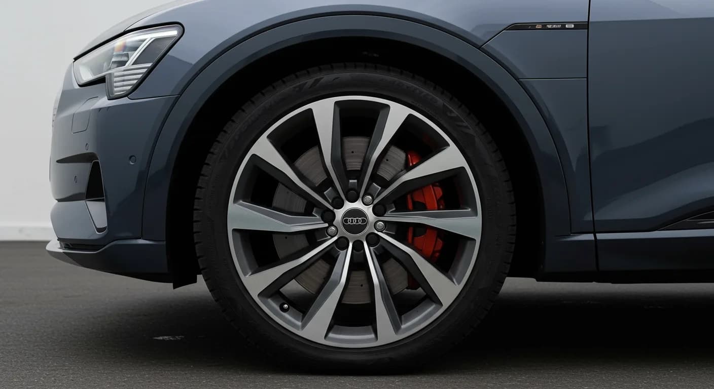 2021 Audi e-tron — Audi e-tron parking brake warning