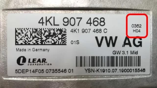 2021 Audi A5 — manufacturer_communication document image 1