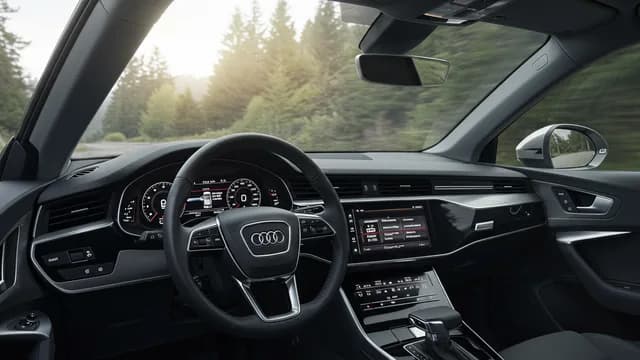2022 Audi A6 — Audi A6 red battery P0B1300
