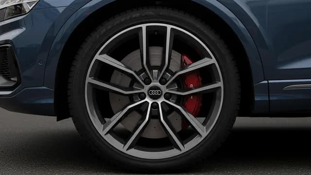 2021 Audi Q8 — 2021 Audi hard brake pedal start