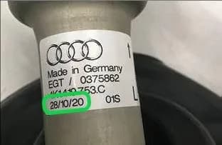 2021 Audi A6 — manufacturer_communication document image 1