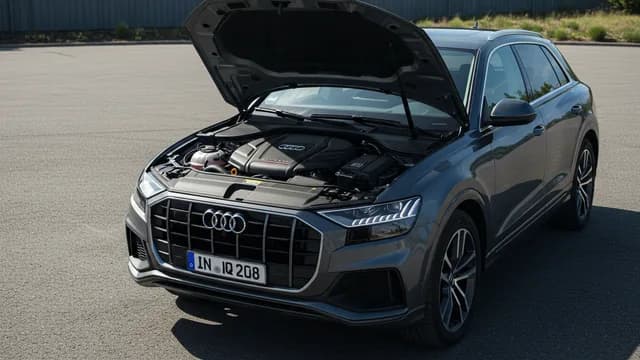2022 Audi Q8 — 2022 Audi Q8 engine oil level too high