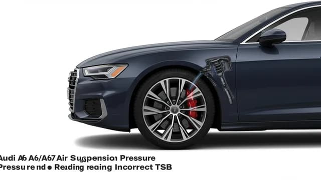 2021 Audi A6 — Audi A6 air suspension pressure incorrect