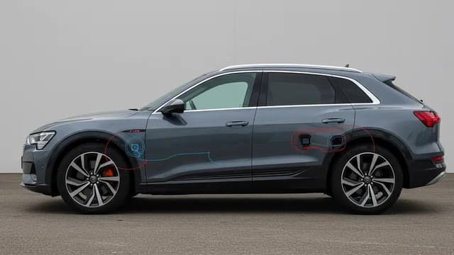 2022 Audi e-tron — Audi e-tron locking system