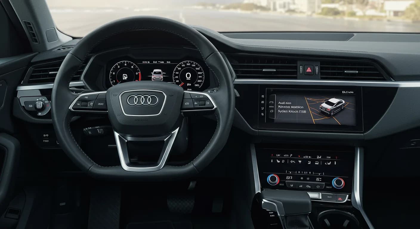 2021 Audi e-tron — Audi e-tron MIB3 navigation