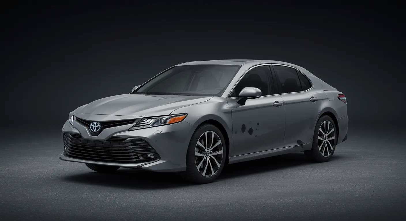 2021 TOYOTA Camry — Toyota Camry paint stains