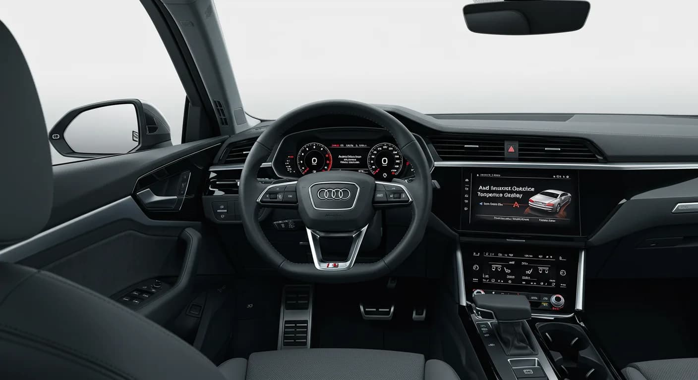 2022 Audi e-tron — Audi incorrect temperature display