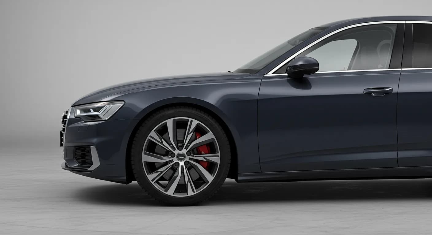 2021 Audi A6 — Audi A6 yellow steering malfunction