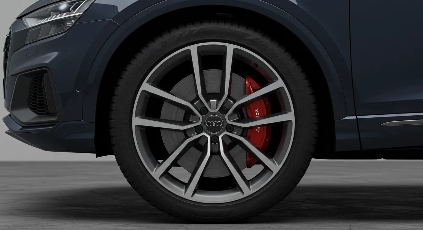 2022 Audi Q8 — Audi Q8 ABS/ESC intervention