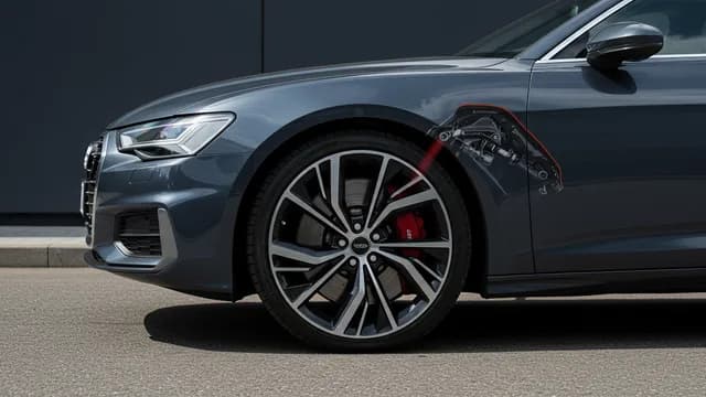 2021 Audi A6 — 2021 Audi A6 selector lever fault