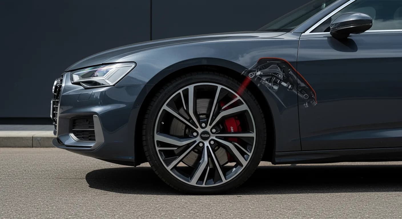 2021 Audi A6 — 2021 Audi A6 selector lever fault