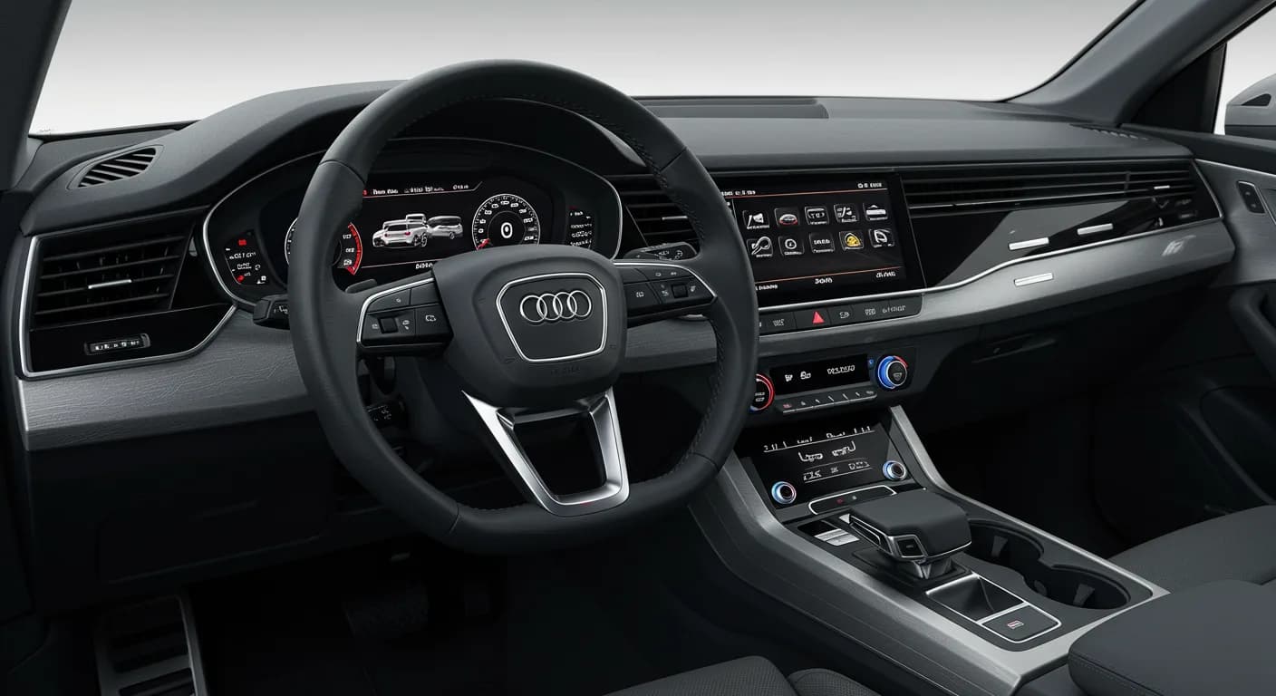 2021 Audi Q8 — 2021 Audi Q8 instrument cluster blank