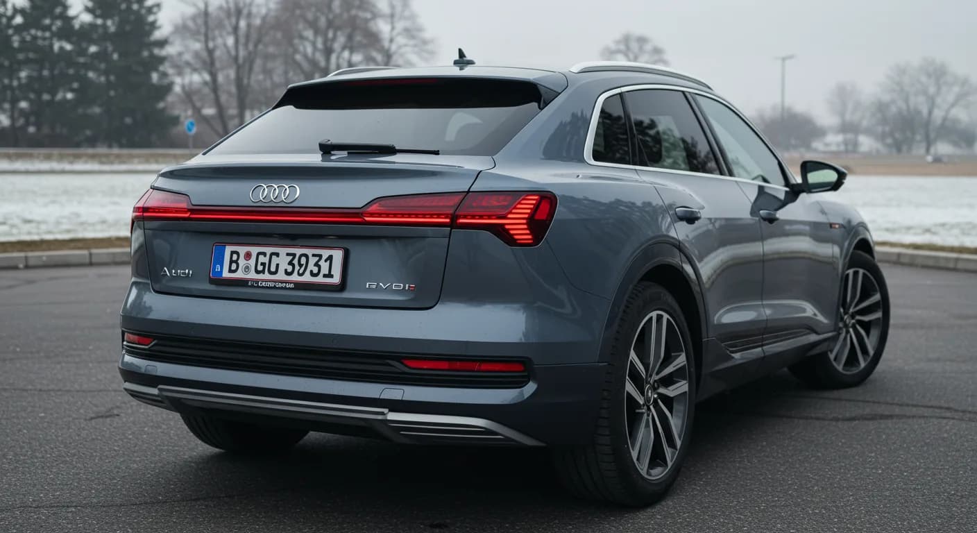 2021 Audi e-tron — Audi e-tron tail light warning B16D431