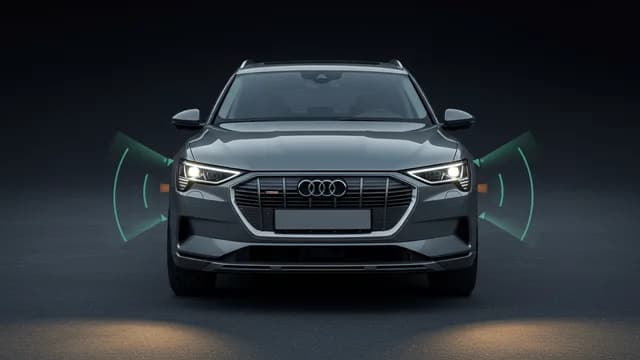 2021 Audi e-tron — Audi matrix high beam