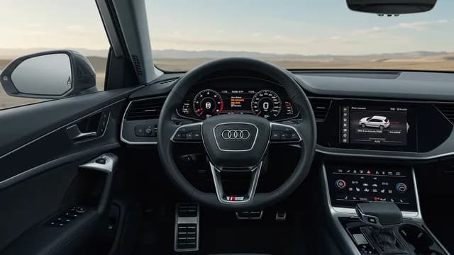 2022 Audi A6 — Audi PHEV red battery symbol