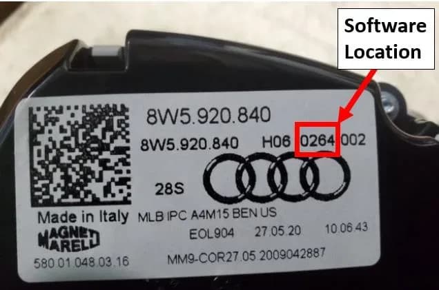 2021 Audi A5 — manufacturer_communication document image 1