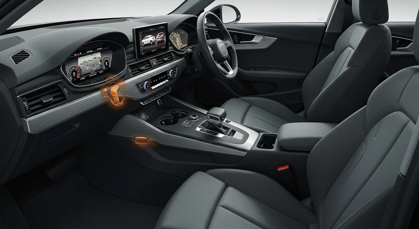 2022 Audi A5 — Audi entry exit assistance