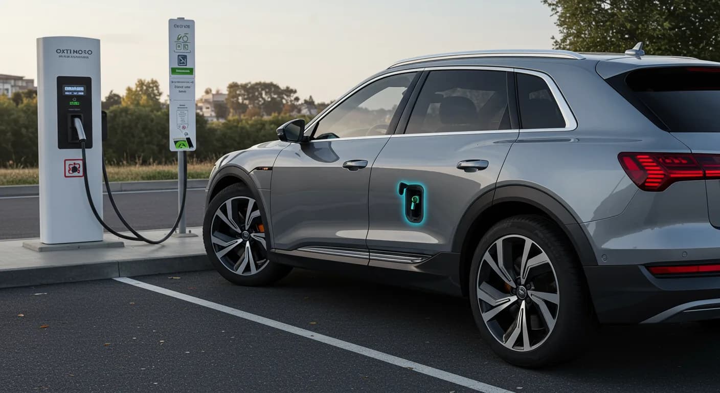 2022 Audi e-tron — Audi Phone Box wireless charging