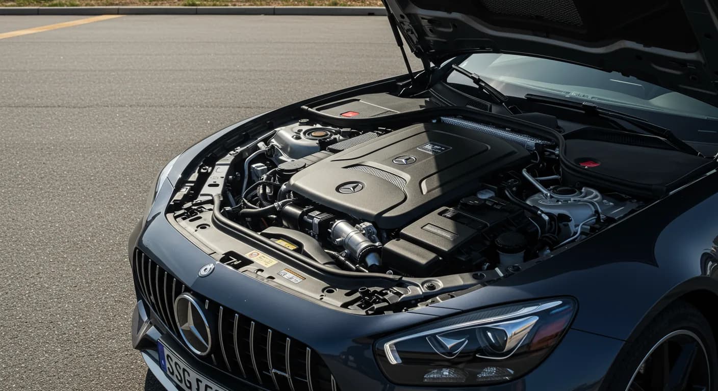 2021 Mercedes-Benz AMG GT — Mercedes-Benz AMG GT Reduce Oil Level