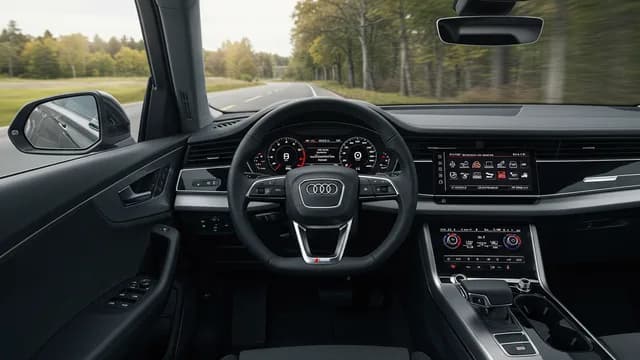 2021 Audi Q8 — 2021 Audi Q8 red steering warning