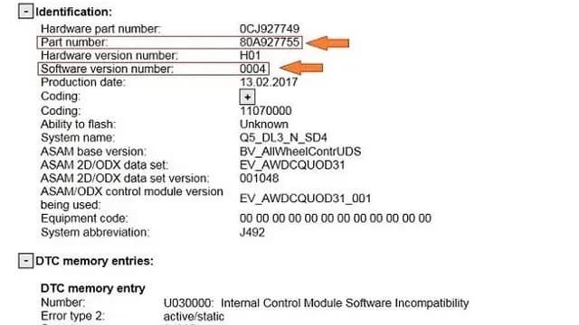 2021 Audi A6 — manufacturer_communication document image 1