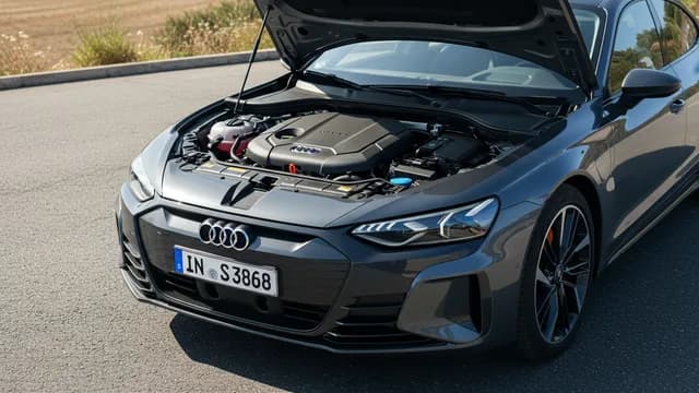 2022 Audi RS e-tron GT — Audi e-tron GT HVAC off