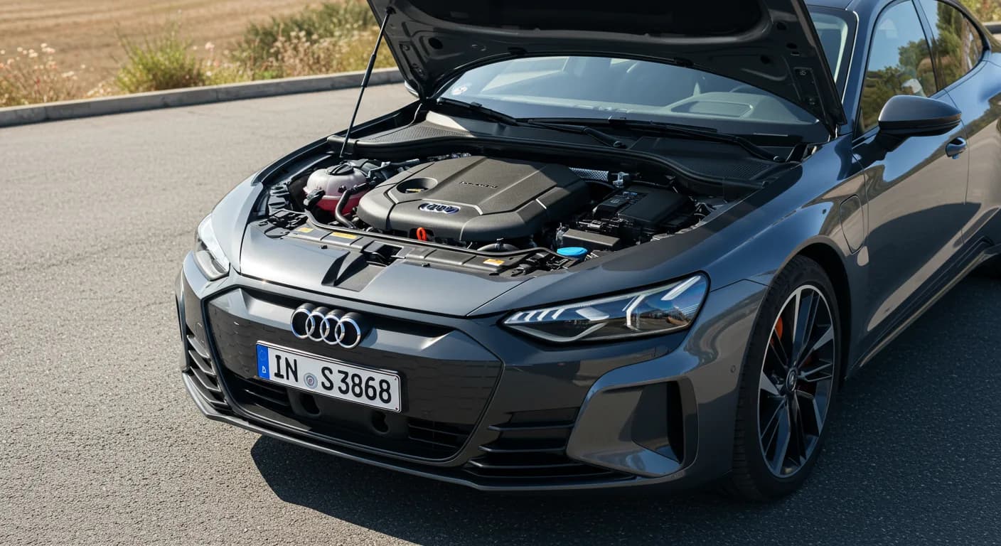 2022 Audi RS e-tron GT — Audi e-tron GT HVAC off