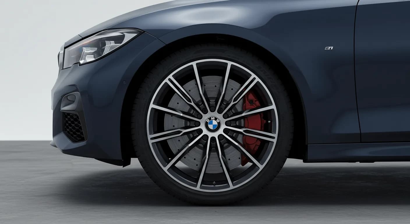 2021 BMW 330i — 2021 BMW 330i brake system fault