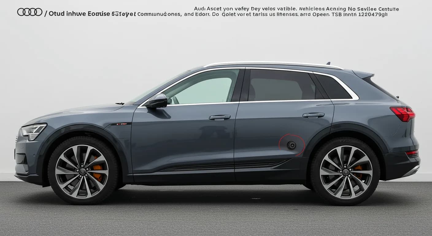 2022 Audi e-tron — Audi e-tron door not opening
